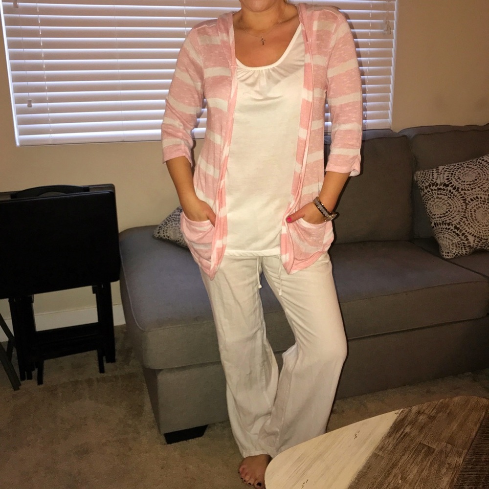 Pink Two in one Shirt with hood, No Boundaries - Picture 2 of 4